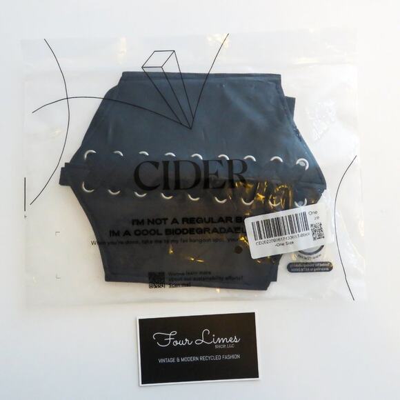 Cider Black Lace Up Belt Renaissance Gothic Sexy Belt - Picture 7 of 7